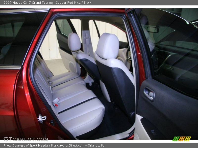 Copper Red Mica / Black 2007 Mazda CX-7 Grand Touring