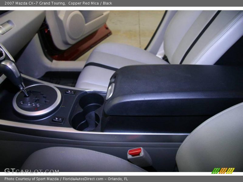 Copper Red Mica / Black 2007 Mazda CX-7 Grand Touring