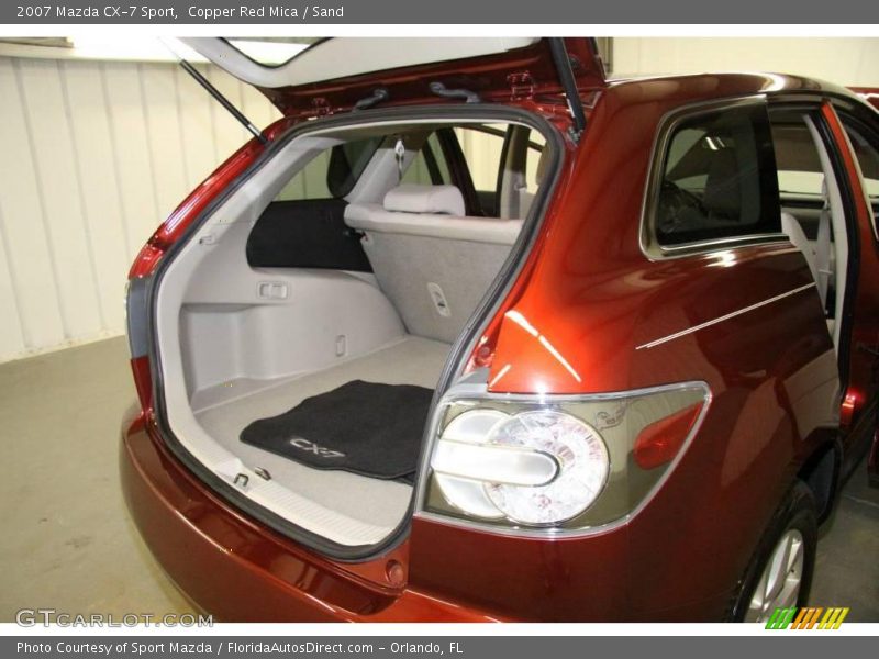 Copper Red Mica / Sand 2007 Mazda CX-7 Sport