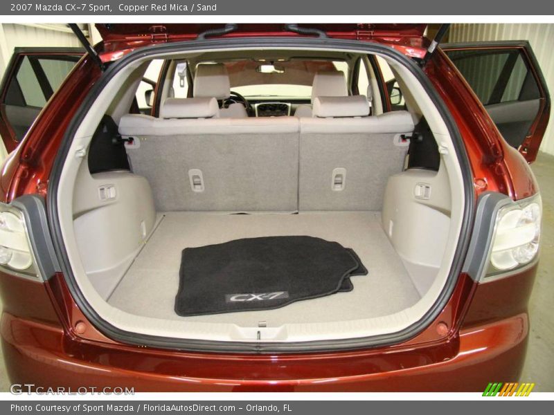 Copper Red Mica / Sand 2007 Mazda CX-7 Sport