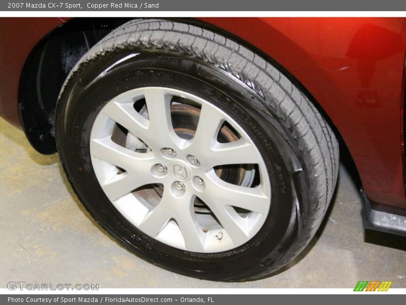 Copper Red Mica / Sand 2007 Mazda CX-7 Sport