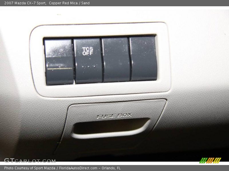 Copper Red Mica / Sand 2007 Mazda CX-7 Sport