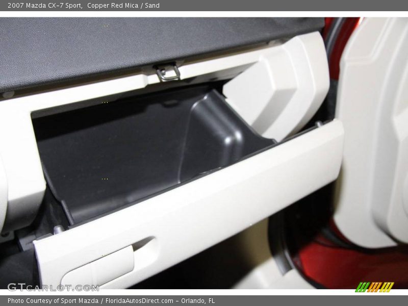 Copper Red Mica / Sand 2007 Mazda CX-7 Sport