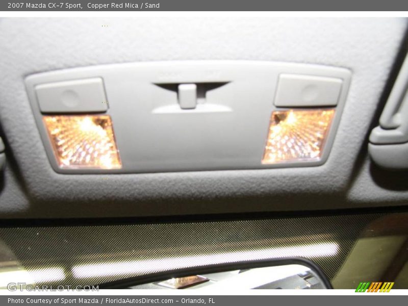 Copper Red Mica / Sand 2007 Mazda CX-7 Sport