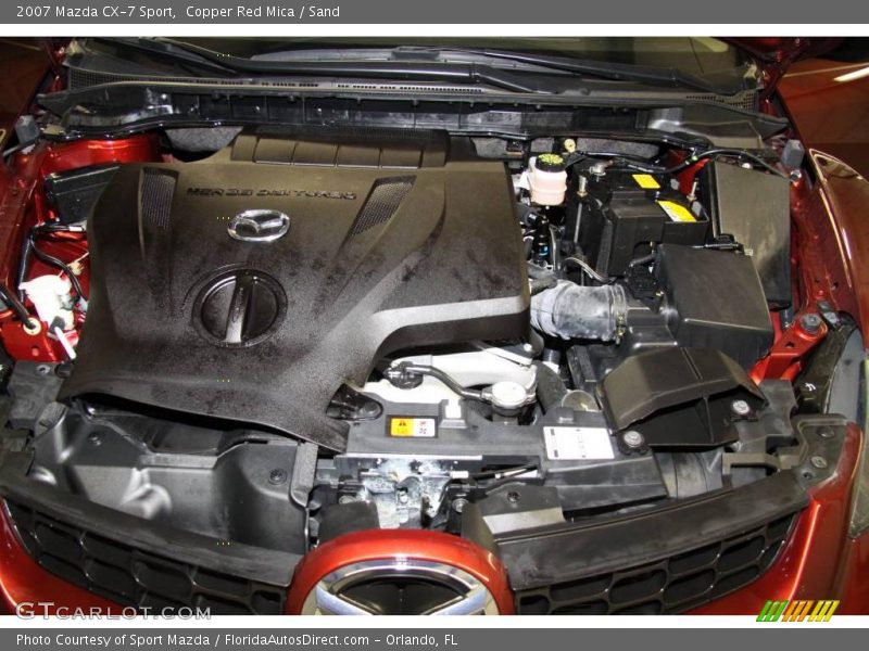Copper Red Mica / Sand 2007 Mazda CX-7 Sport