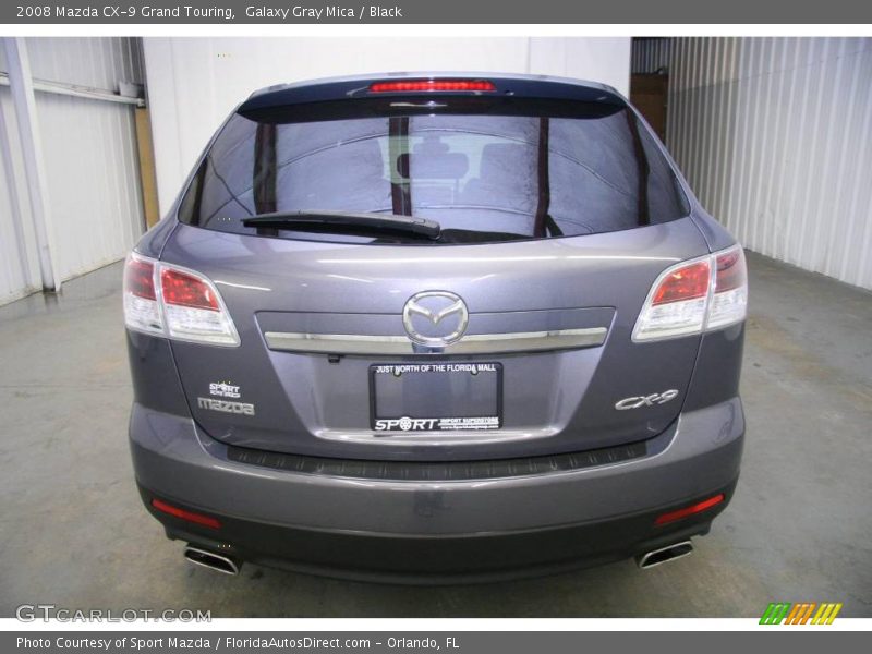 Galaxy Gray Mica / Black 2008 Mazda CX-9 Grand Touring