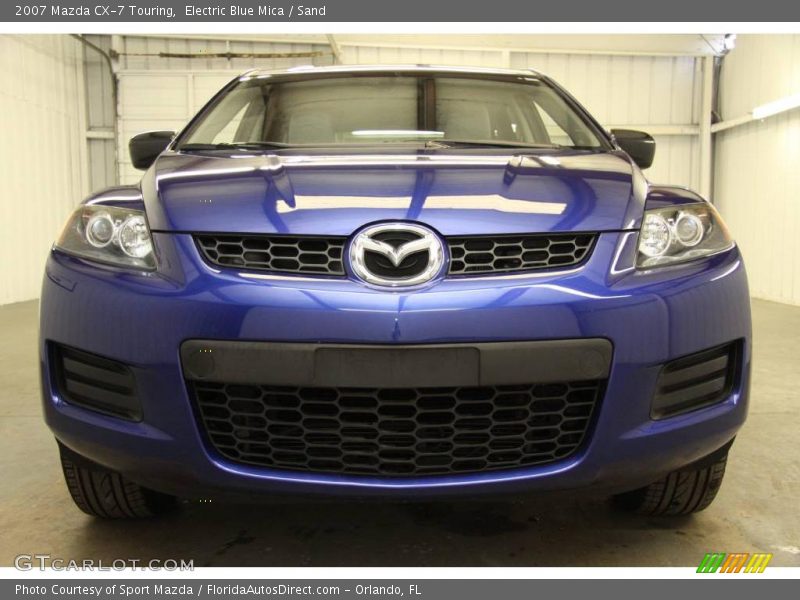 Electric Blue Mica / Sand 2007 Mazda CX-7 Touring