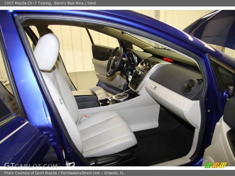 Electric Blue Mica / Sand 2007 Mazda CX-7 Touring