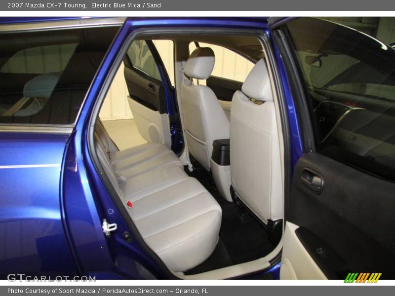 Electric Blue Mica / Sand 2007 Mazda CX-7 Touring
