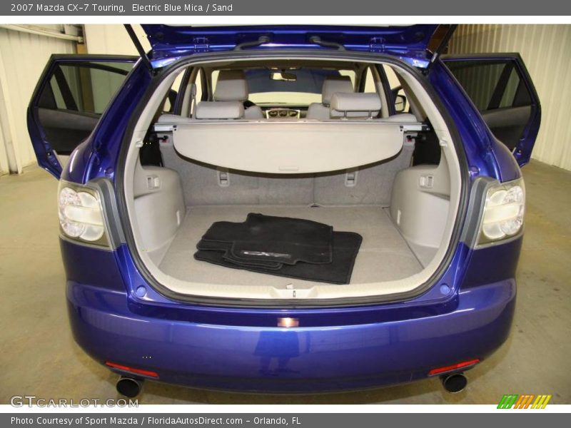 Electric Blue Mica / Sand 2007 Mazda CX-7 Touring