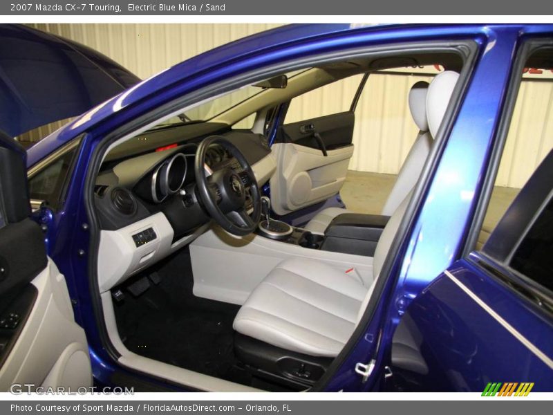 Electric Blue Mica / Sand 2007 Mazda CX-7 Touring