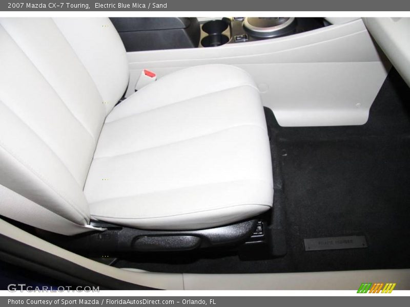 Electric Blue Mica / Sand 2007 Mazda CX-7 Touring