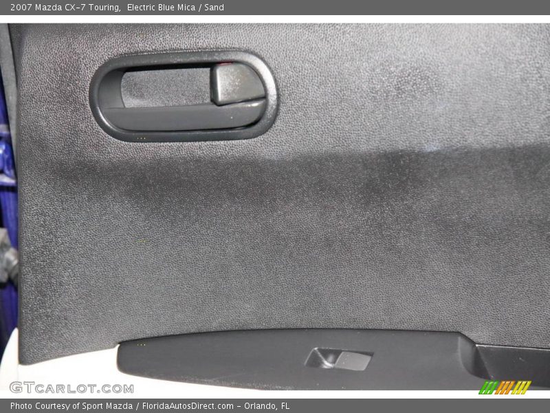 Electric Blue Mica / Sand 2007 Mazda CX-7 Touring