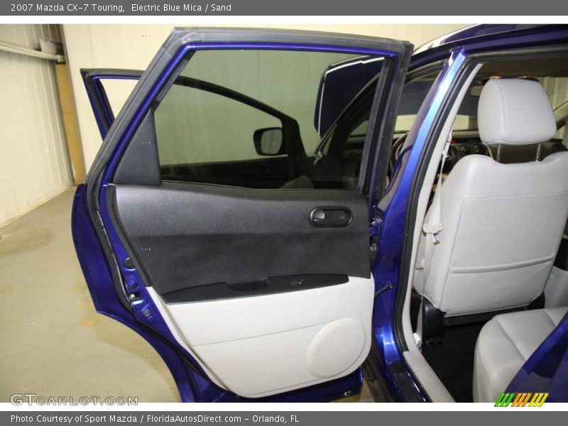Electric Blue Mica / Sand 2007 Mazda CX-7 Touring