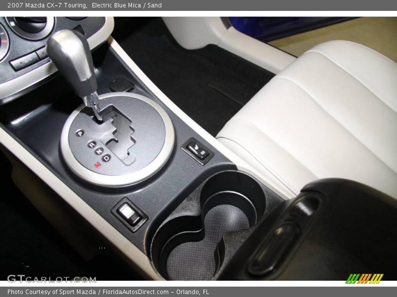 Electric Blue Mica / Sand 2007 Mazda CX-7 Touring
