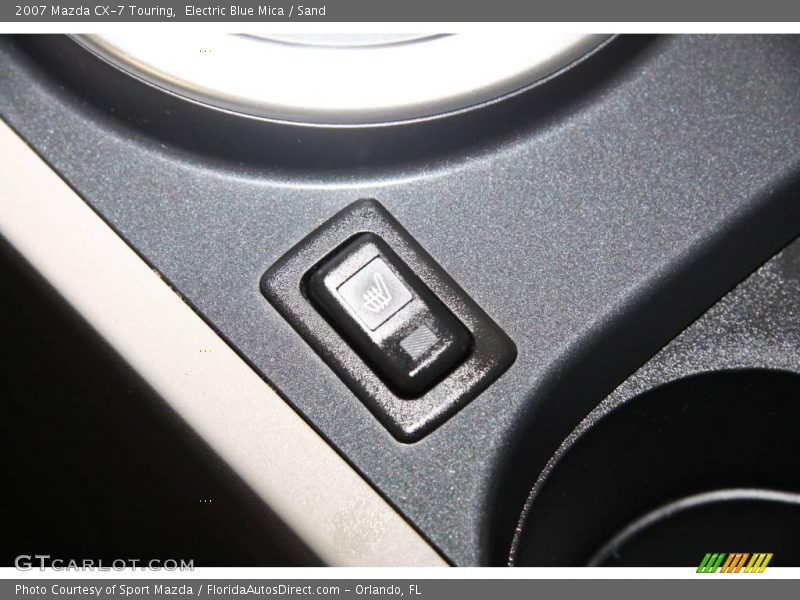 Electric Blue Mica / Sand 2007 Mazda CX-7 Touring