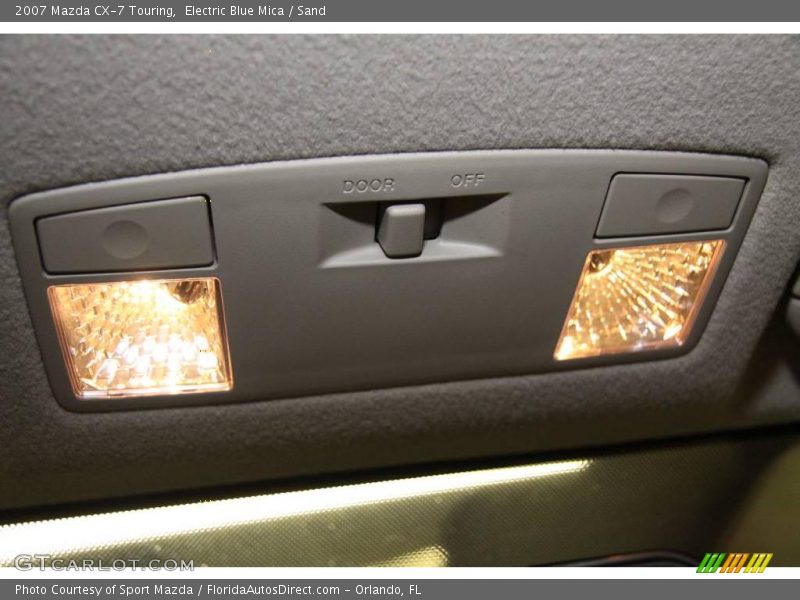 Electric Blue Mica / Sand 2007 Mazda CX-7 Touring