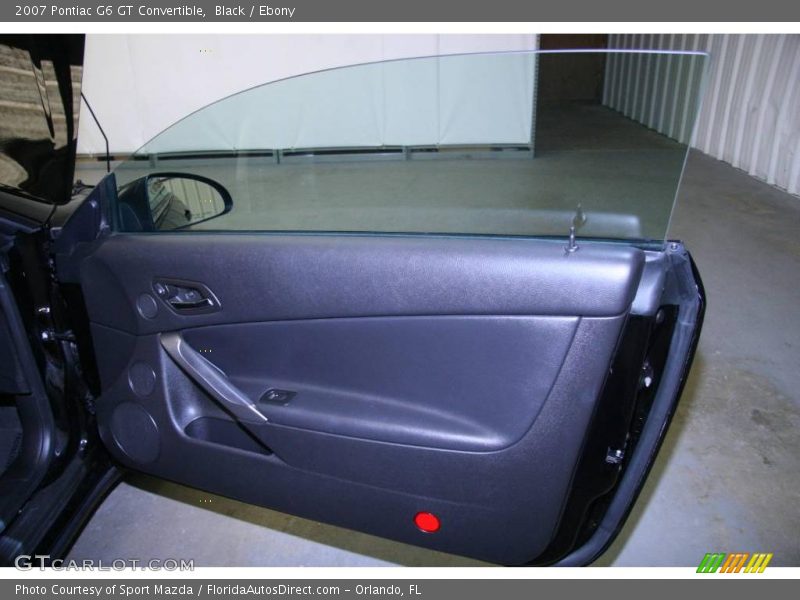 Black / Ebony 2007 Pontiac G6 GT Convertible
