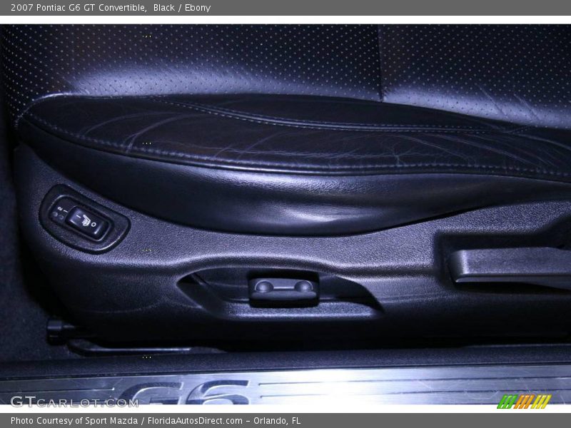 Black / Ebony 2007 Pontiac G6 GT Convertible