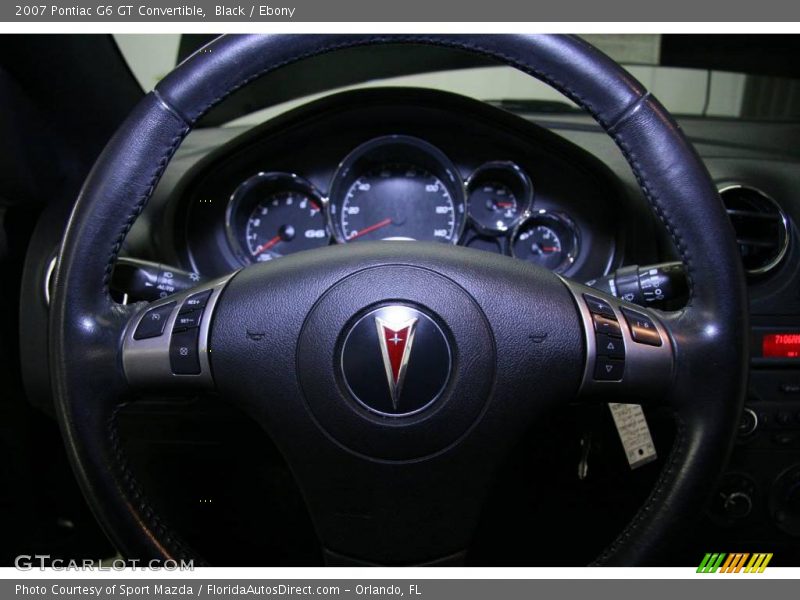 Black / Ebony 2007 Pontiac G6 GT Convertible