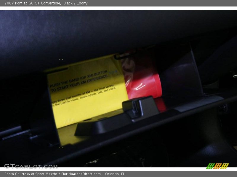 Black / Ebony 2007 Pontiac G6 GT Convertible