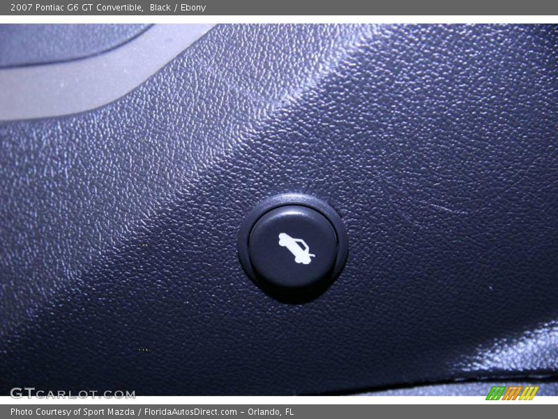 Black / Ebony 2007 Pontiac G6 GT Convertible
