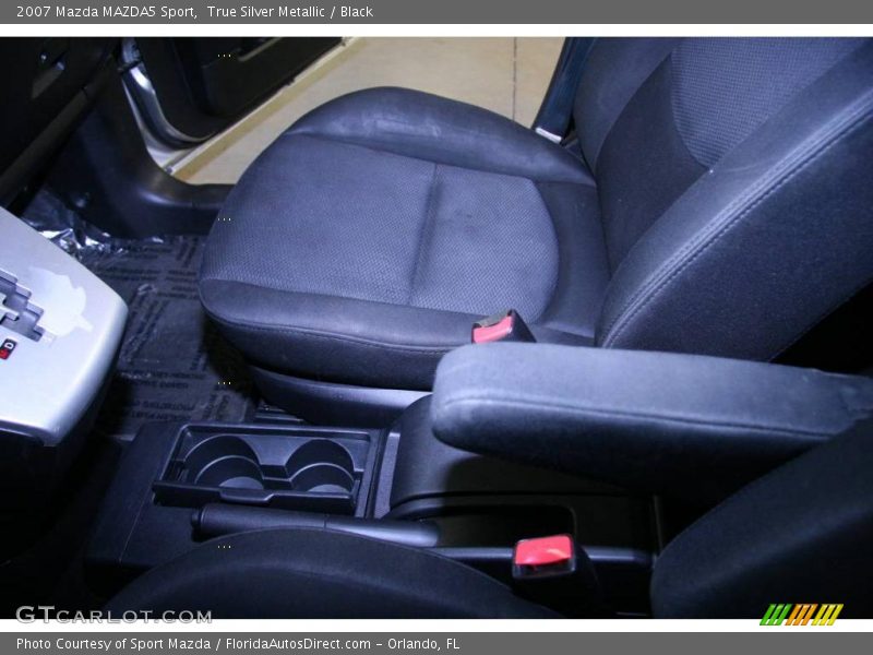 True Silver Metallic / Black 2007 Mazda MAZDA5 Sport