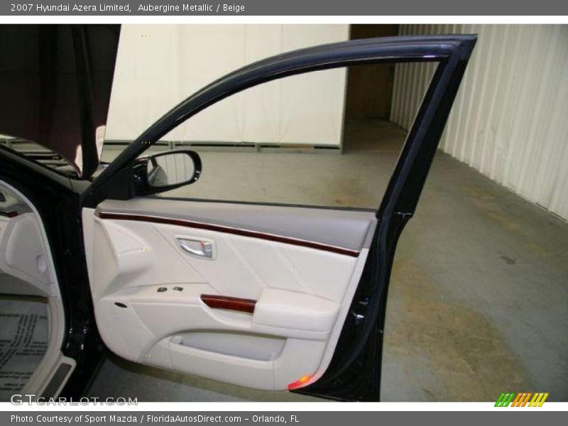 Aubergine Metallic / Beige 2007 Hyundai Azera Limited