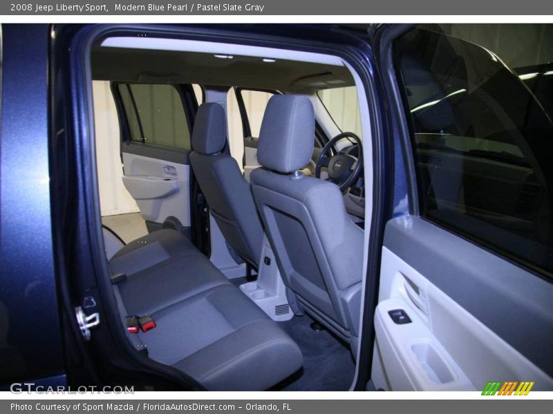 Modern Blue Pearl / Pastel Slate Gray 2008 Jeep Liberty Sport