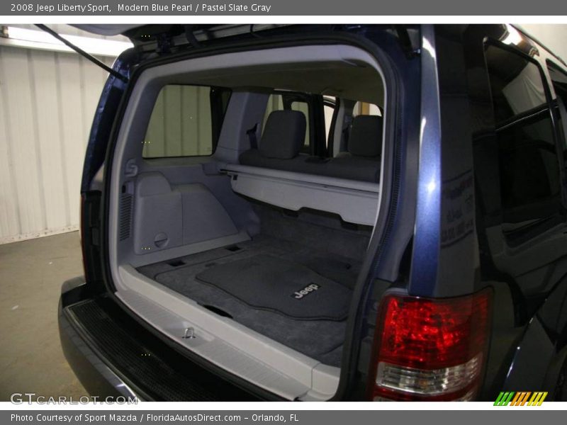 Modern Blue Pearl / Pastel Slate Gray 2008 Jeep Liberty Sport
