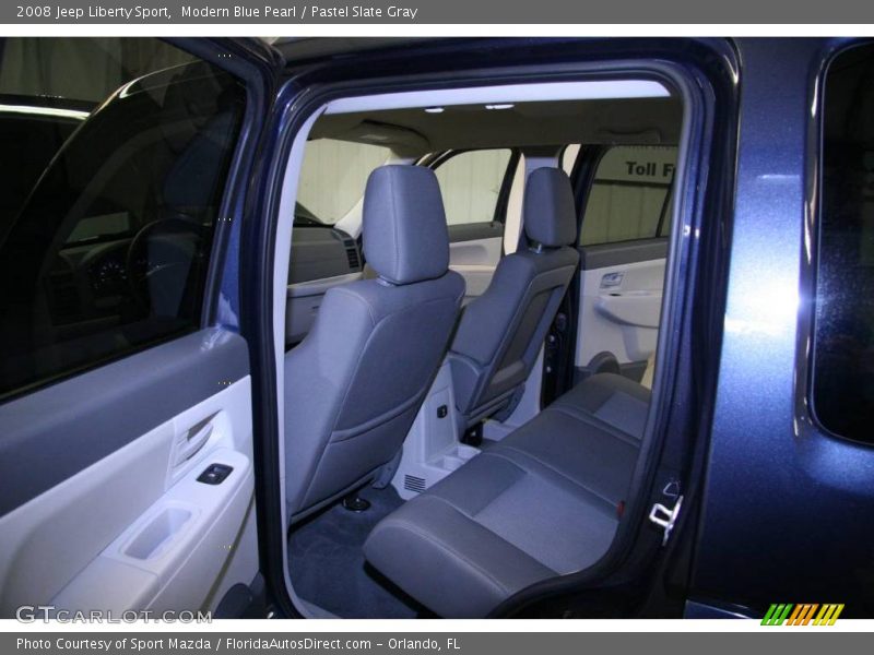 Modern Blue Pearl / Pastel Slate Gray 2008 Jeep Liberty Sport