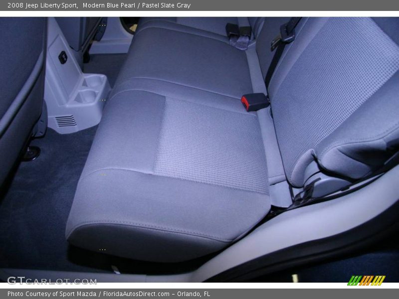 Modern Blue Pearl / Pastel Slate Gray 2008 Jeep Liberty Sport