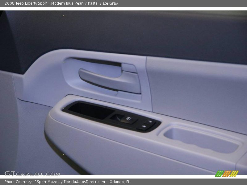 Modern Blue Pearl / Pastel Slate Gray 2008 Jeep Liberty Sport