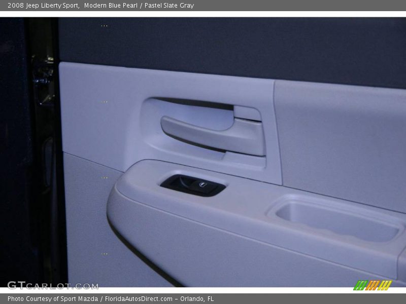 Modern Blue Pearl / Pastel Slate Gray 2008 Jeep Liberty Sport
