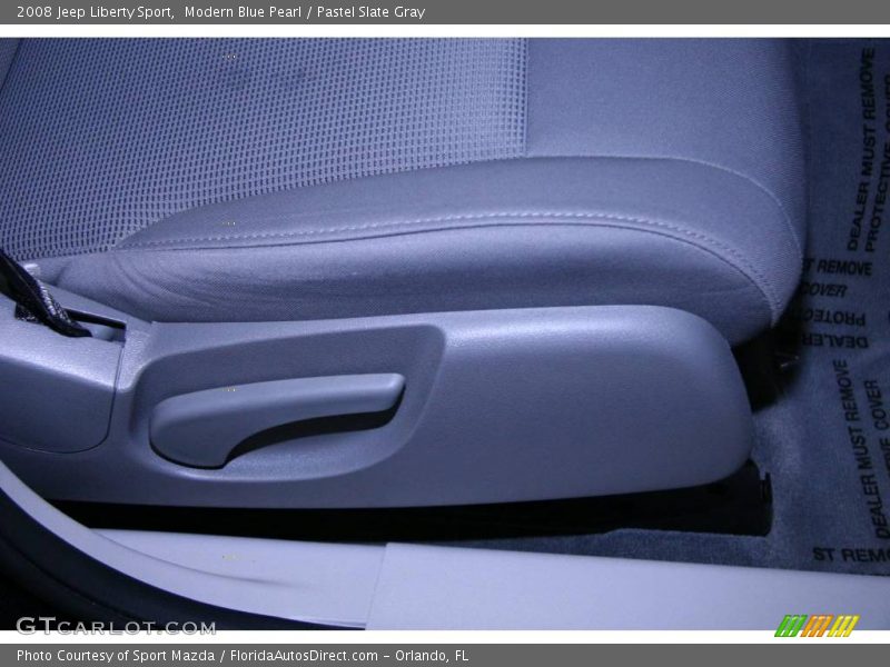 Modern Blue Pearl / Pastel Slate Gray 2008 Jeep Liberty Sport