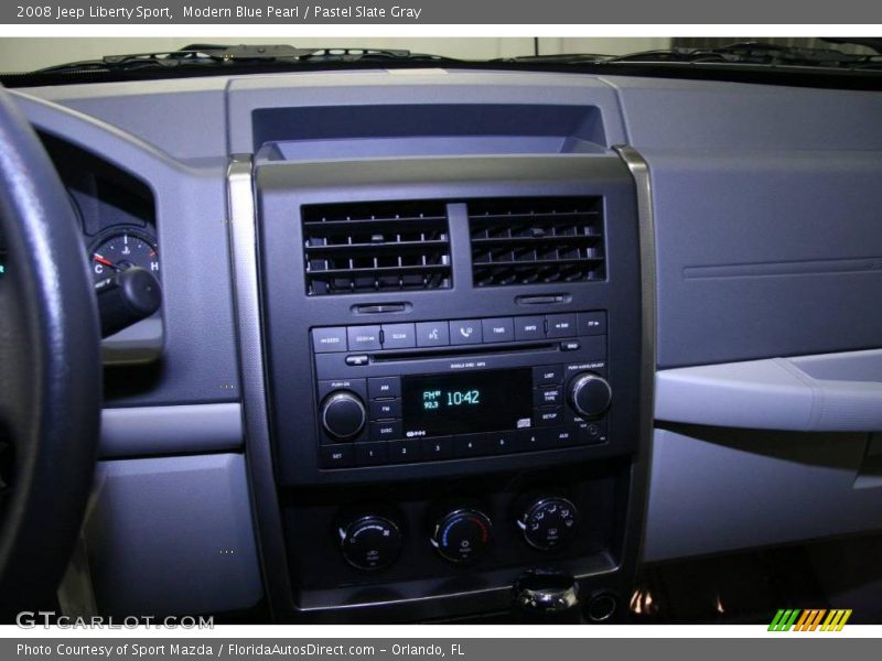 Modern Blue Pearl / Pastel Slate Gray 2008 Jeep Liberty Sport