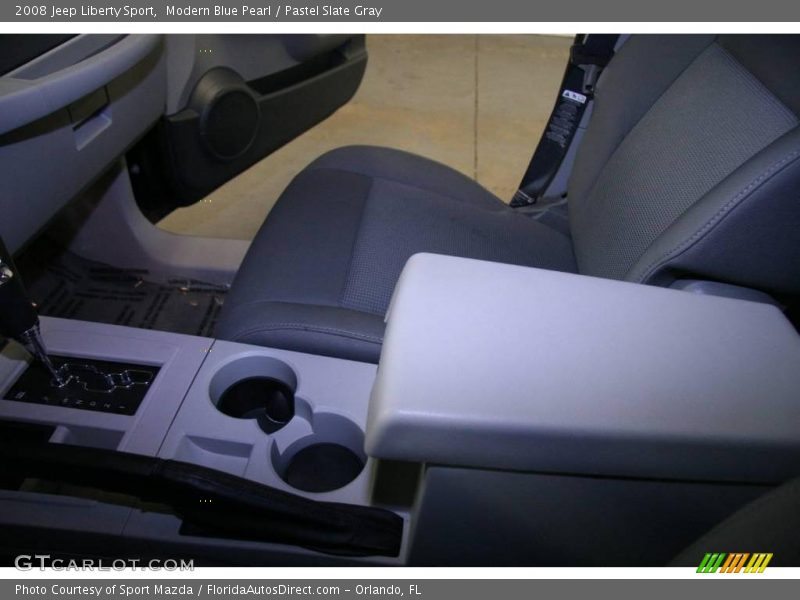 Modern Blue Pearl / Pastel Slate Gray 2008 Jeep Liberty Sport