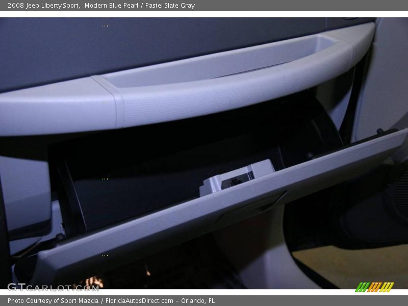 Modern Blue Pearl / Pastel Slate Gray 2008 Jeep Liberty Sport