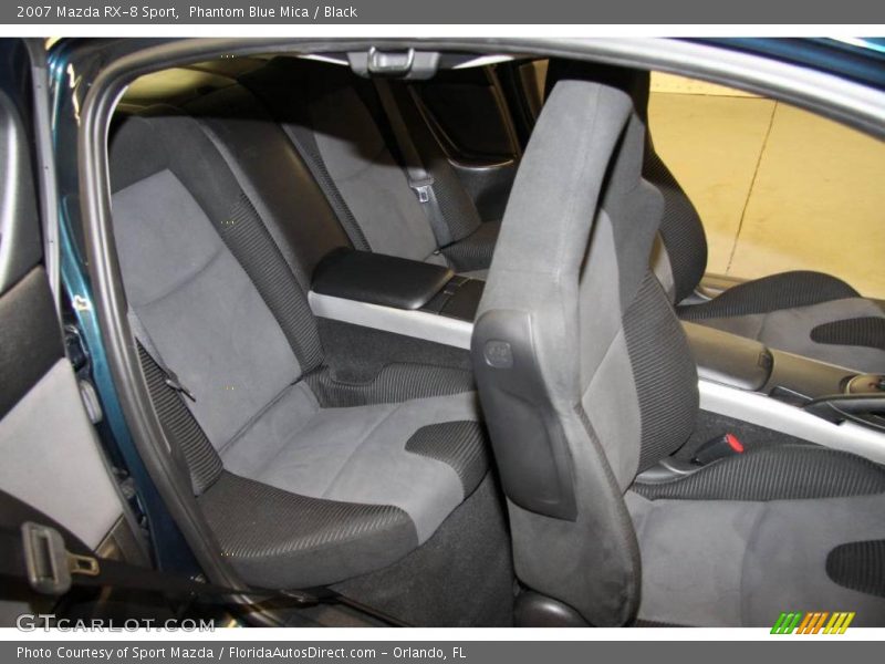 Phantom Blue Mica / Black 2007 Mazda RX-8 Sport