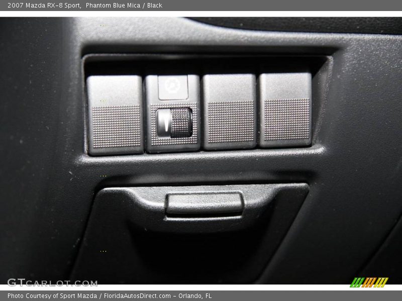 Phantom Blue Mica / Black 2007 Mazda RX-8 Sport