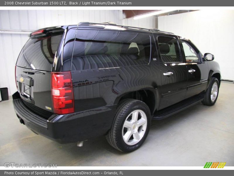 Black / Light Titanium/Dark Titanium 2008 Chevrolet Suburban 1500 LTZ