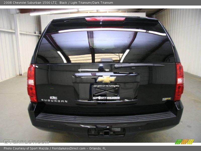 Black / Light Titanium/Dark Titanium 2008 Chevrolet Suburban 1500 LTZ