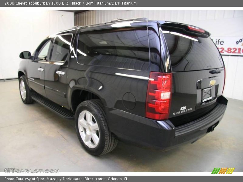 Black / Light Titanium/Dark Titanium 2008 Chevrolet Suburban 1500 LTZ