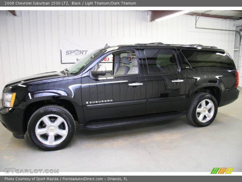 Black / Light Titanium/Dark Titanium 2008 Chevrolet Suburban 1500 LTZ