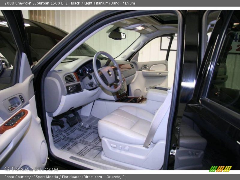 Black / Light Titanium/Dark Titanium 2008 Chevrolet Suburban 1500 LTZ