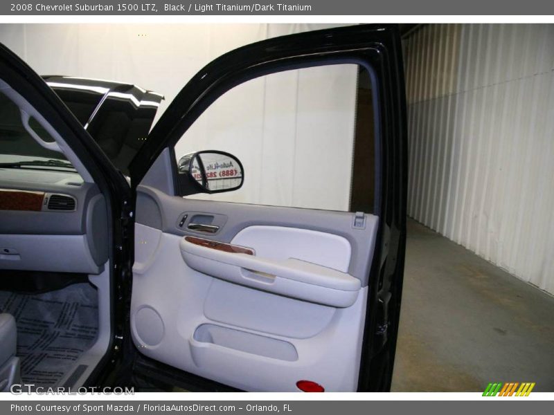 Black / Light Titanium/Dark Titanium 2008 Chevrolet Suburban 1500 LTZ