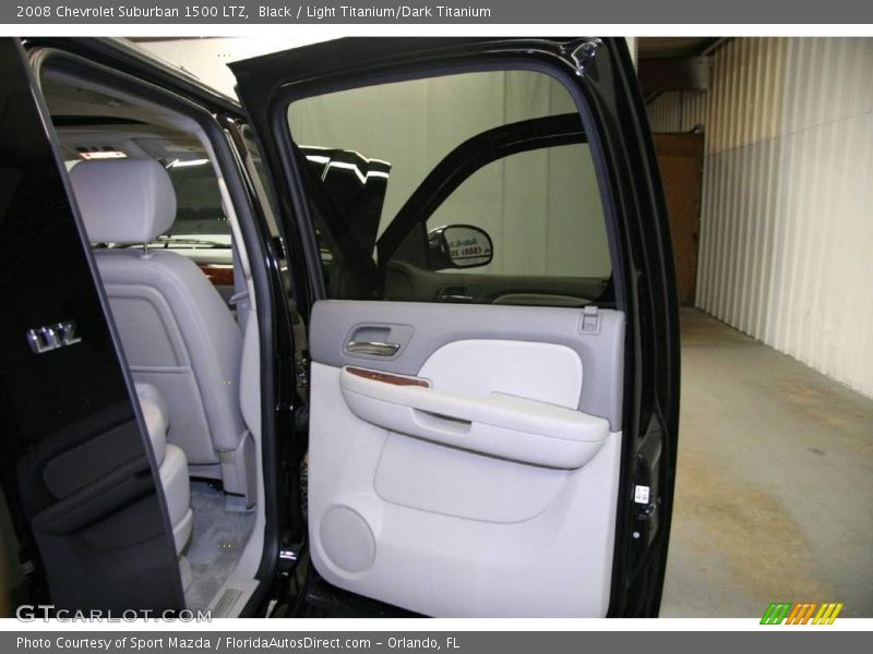 Black / Light Titanium/Dark Titanium 2008 Chevrolet Suburban 1500 LTZ