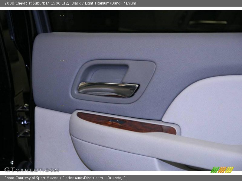 Black / Light Titanium/Dark Titanium 2008 Chevrolet Suburban 1500 LTZ