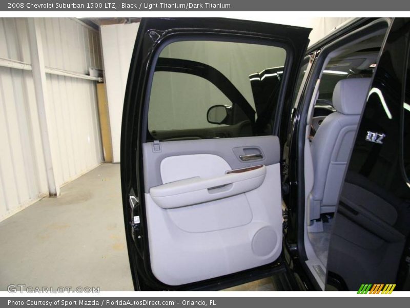 Black / Light Titanium/Dark Titanium 2008 Chevrolet Suburban 1500 LTZ