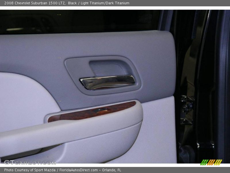 Black / Light Titanium/Dark Titanium 2008 Chevrolet Suburban 1500 LTZ